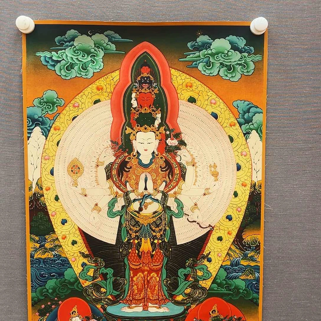 卷轴画唐卡精品原作