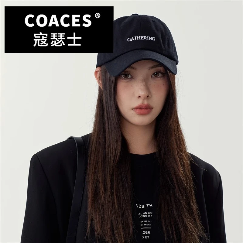 寇瑟士COACES加深加大加宽鸭舌帽子显脸小棒球帽