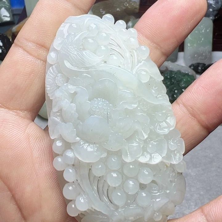 和田玉把件未镶嵌