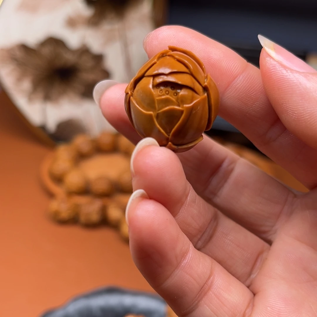 橄榄核手串/手链莲花单子