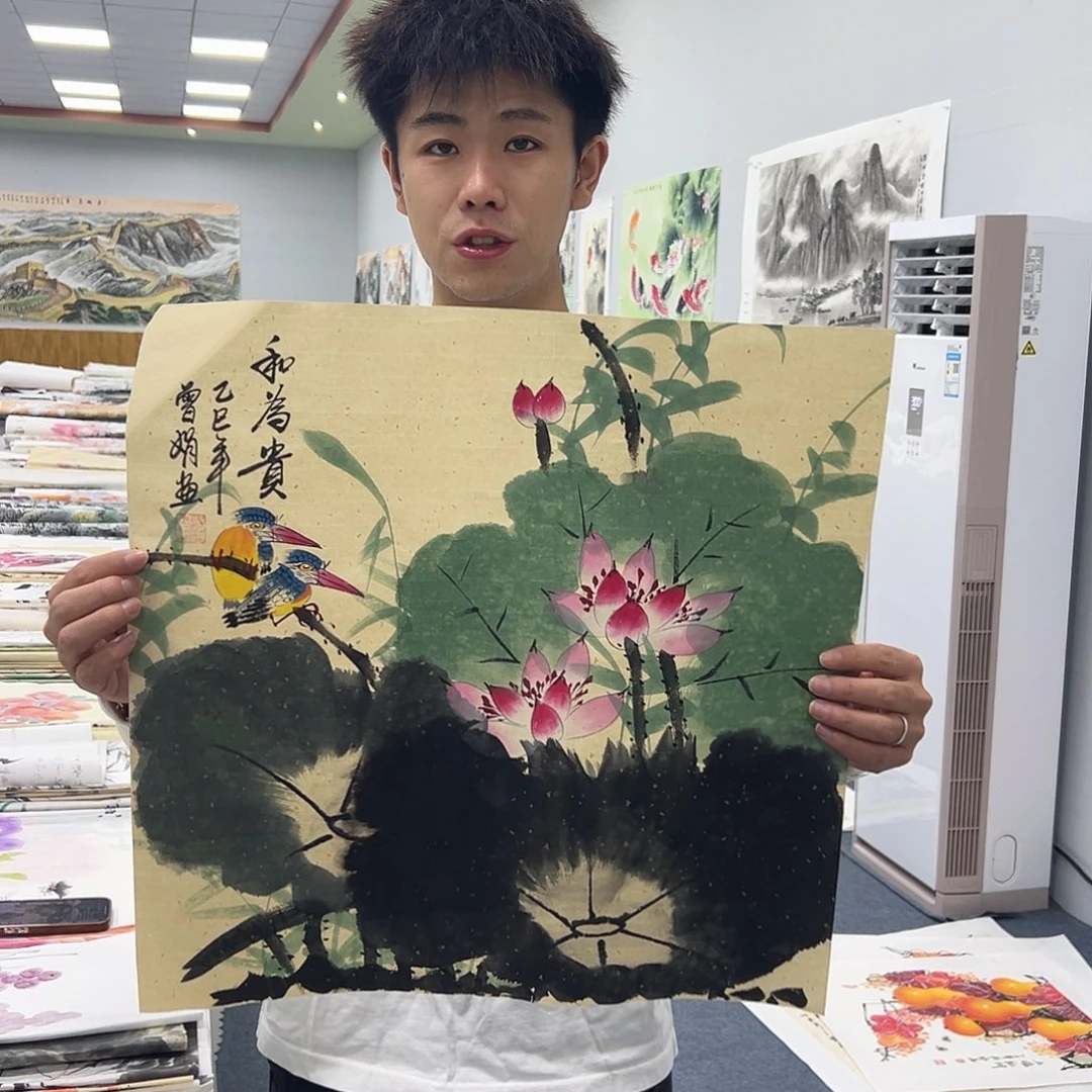 国画国画作品纯手绘