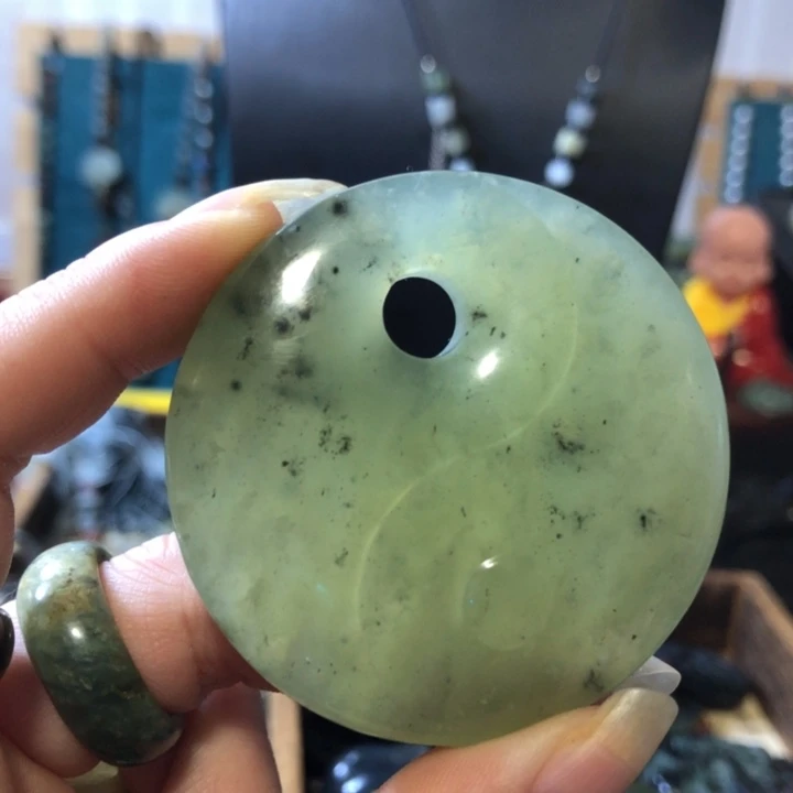 岫玉未镶嵌岫玉岫玉挂件