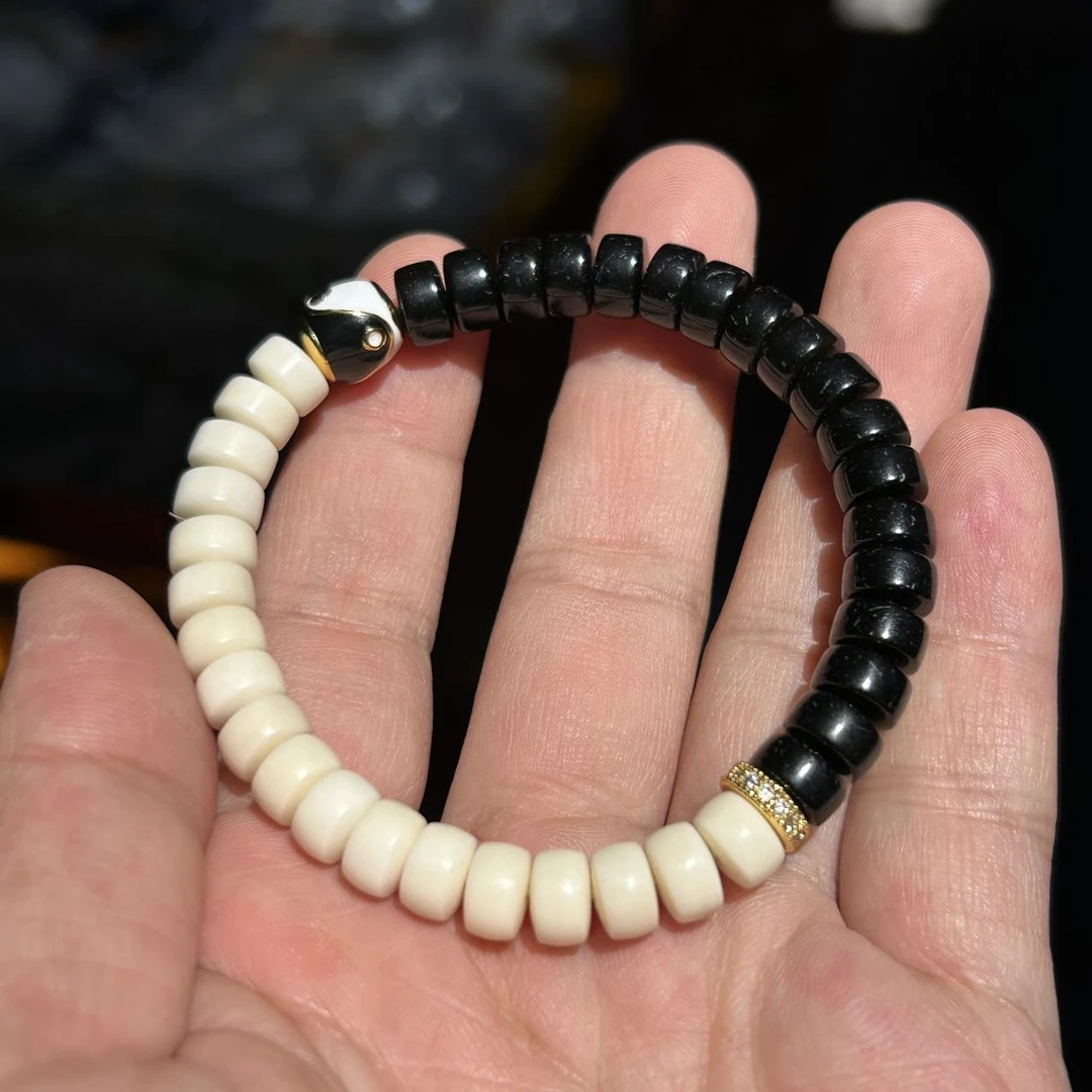 【刘云天专属】YT94755-椰蒂diy手串-多样性发其一-8*5mm