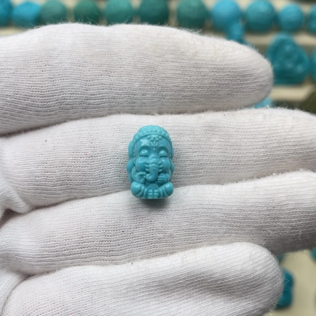 绿松石未镶嵌颈饰卡14-9