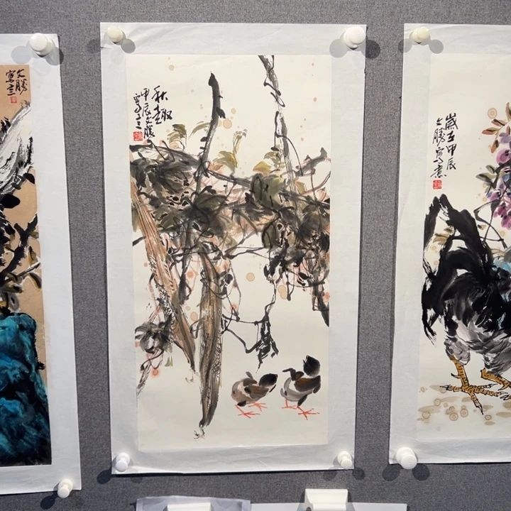 国画ZWS老师作品花鸟