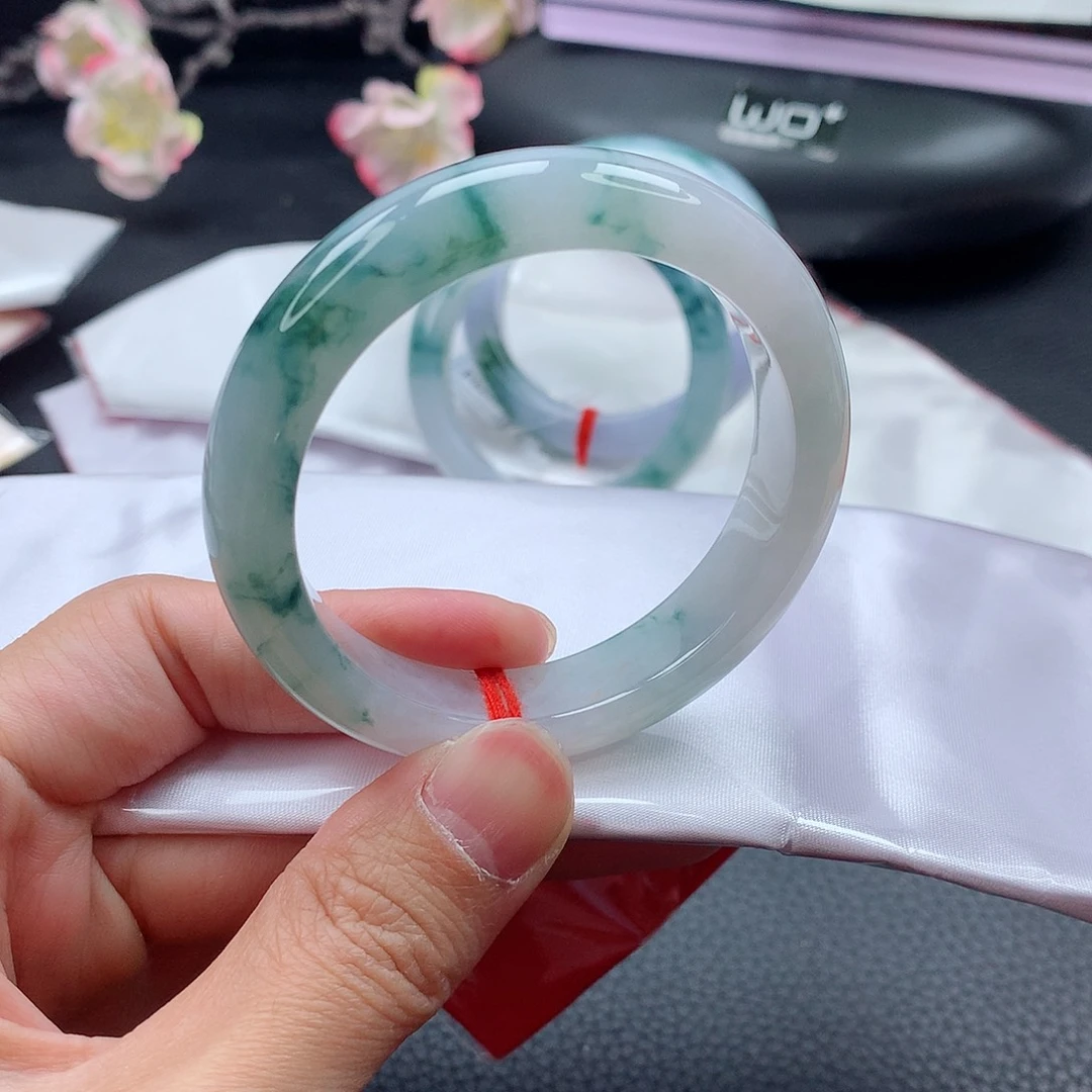 翡翠未镶嵌手镯手镯53