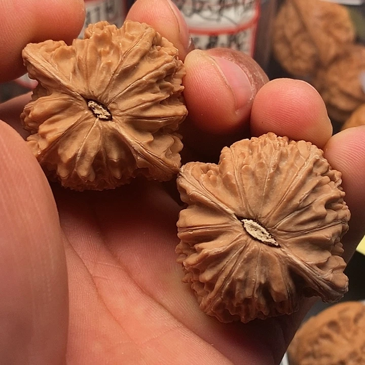 文玩核桃把件磨盘41