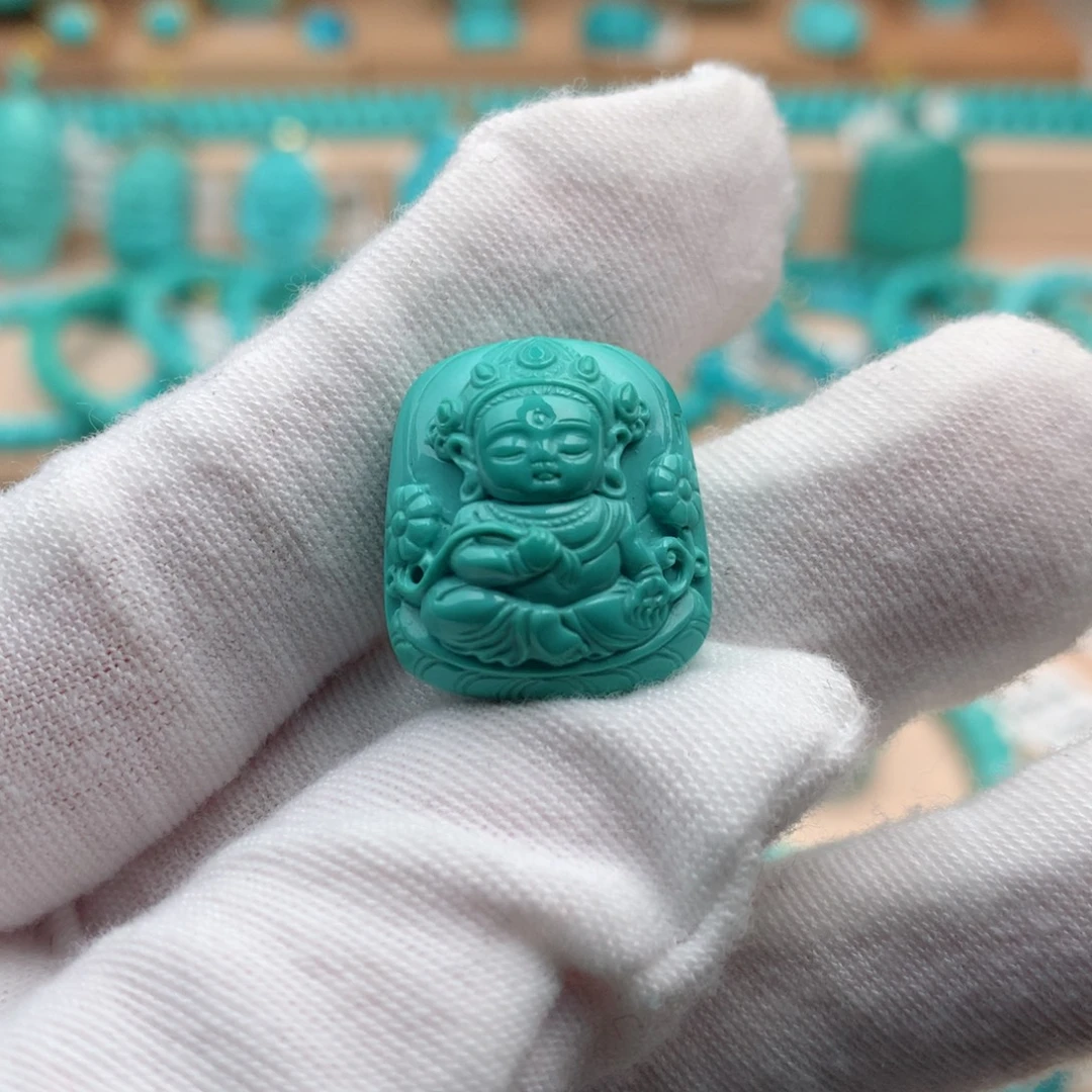 绿松石未镶嵌珠宝奇石5.7克