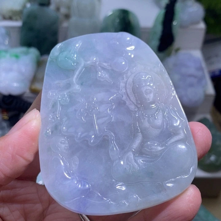 【闪购商品】颈饰未镶嵌翡翠观音