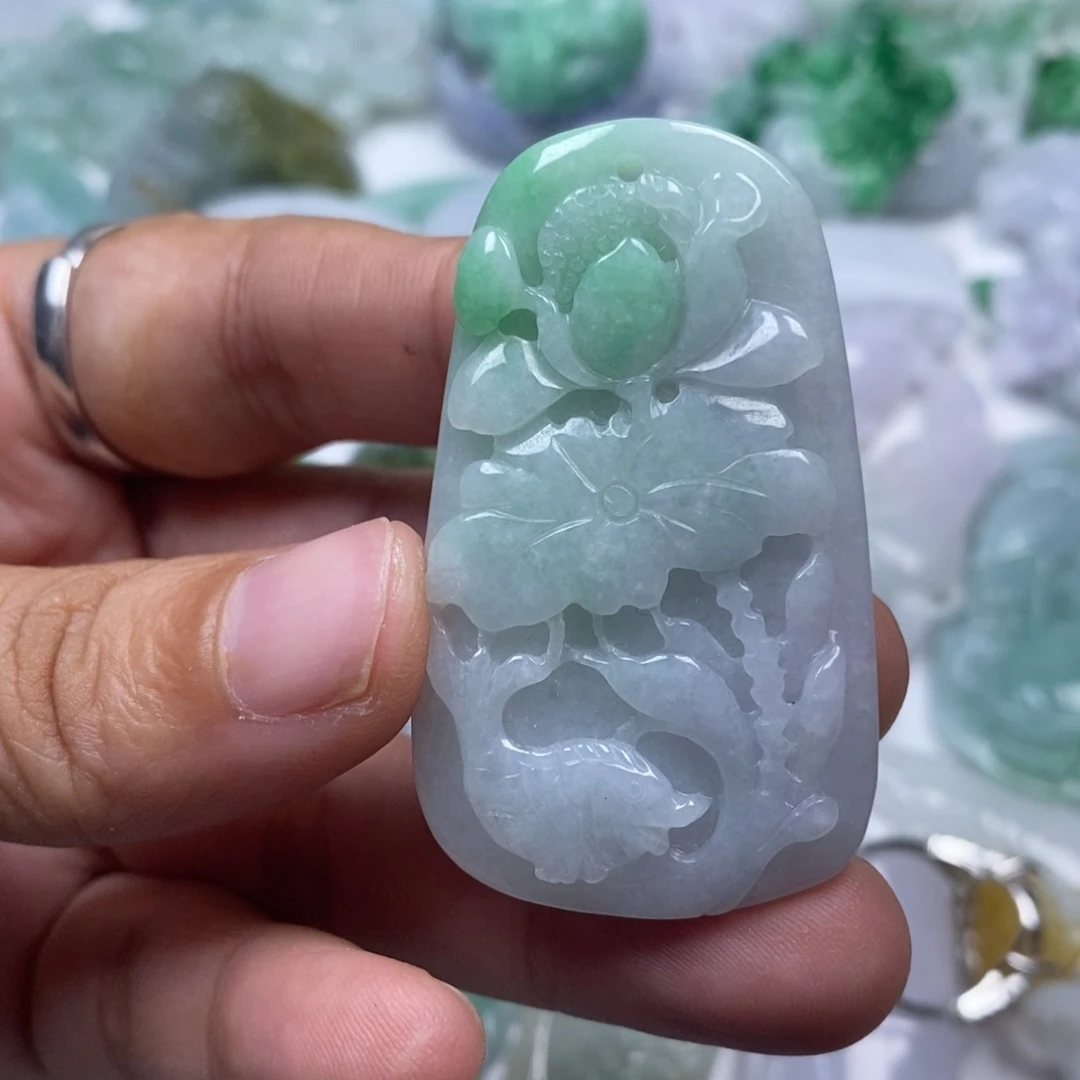 颈饰未镶嵌翡翠翡翠