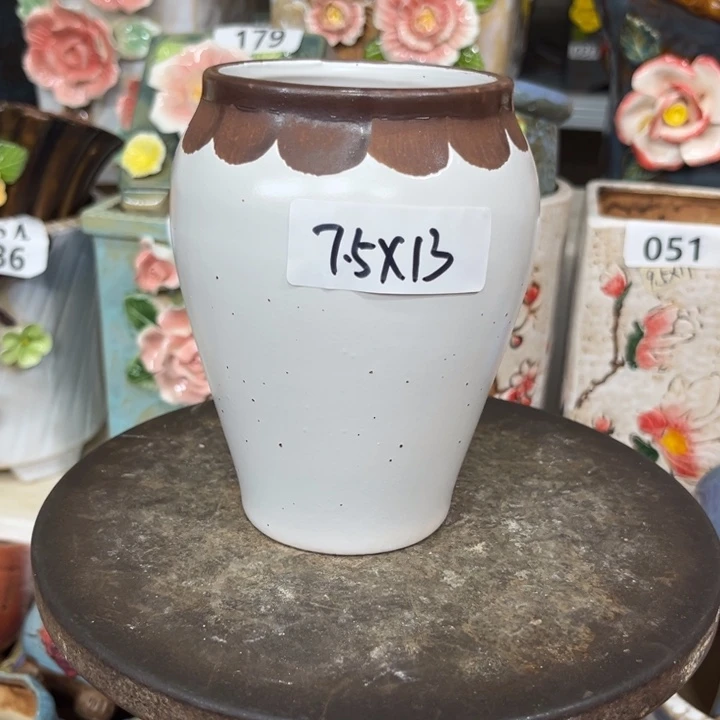 紫砂花盆粗陶材质多肉花盆