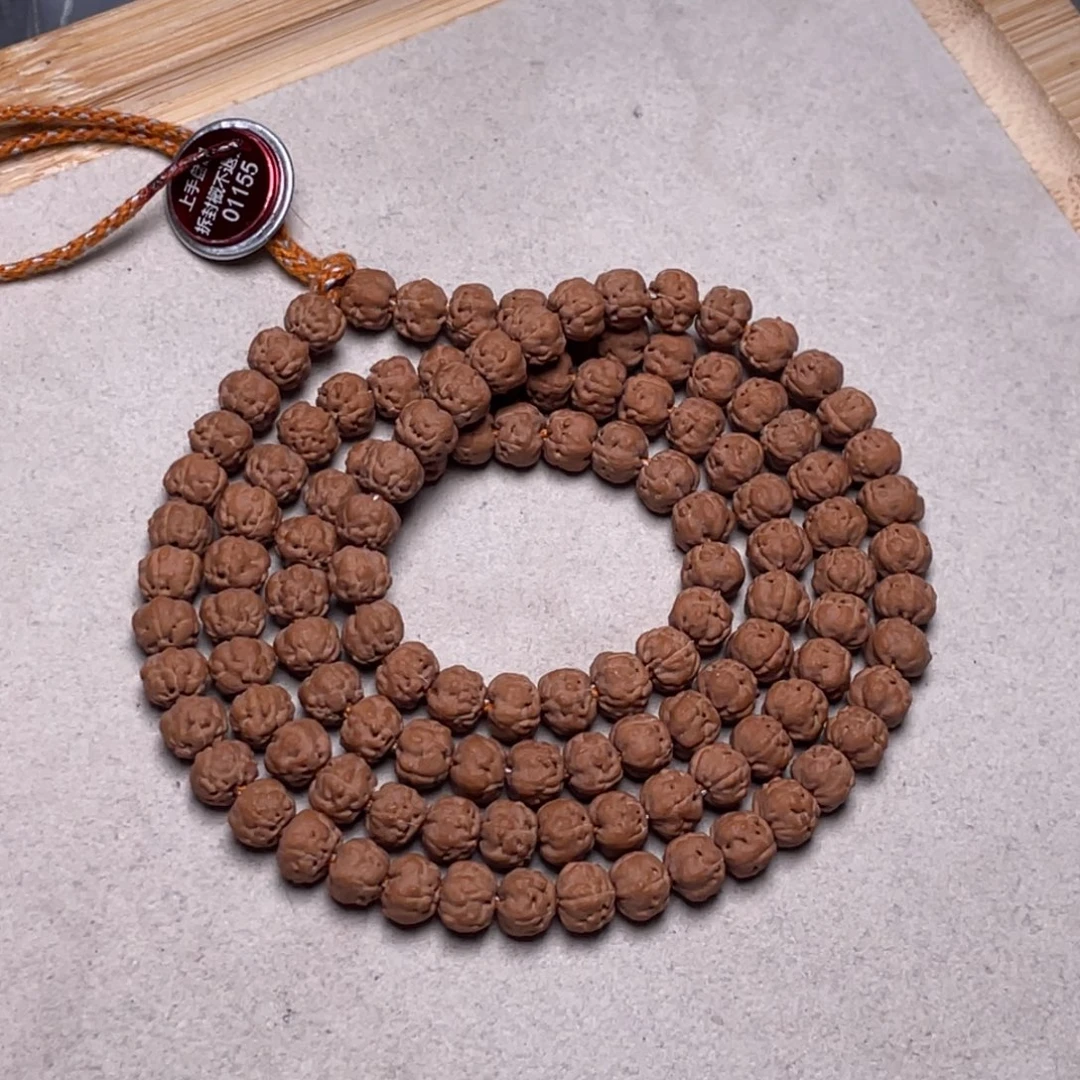 音***宽金刚菩提手串定制款佛手尺寸6.8