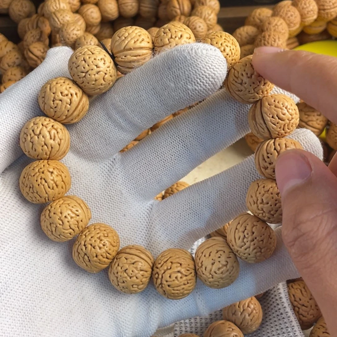 桃核手串大**利南瓜桃核