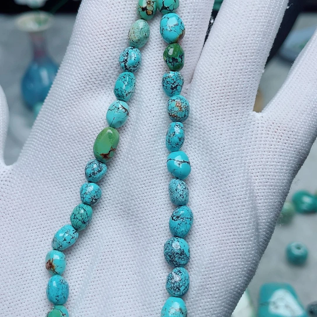 绿松石未镶嵌珠宝半成品