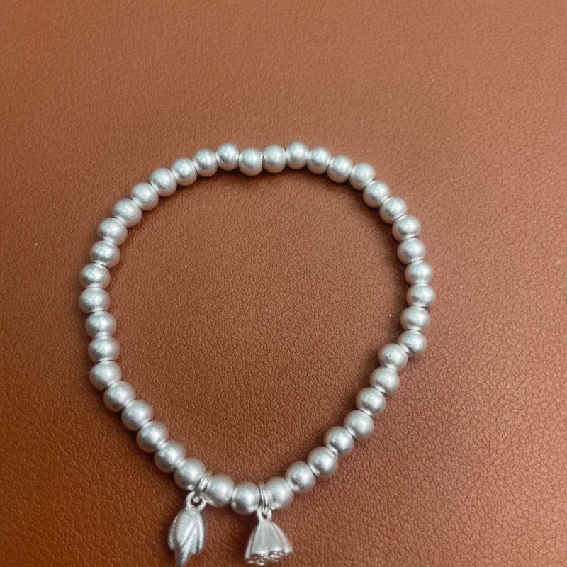 YZ059纱面两世欢 银色精品手链 无礼盒