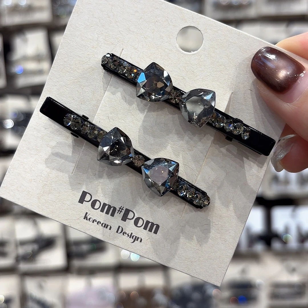 皮质铁合金蝴蝶结压夹