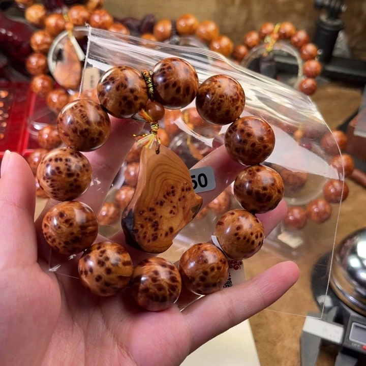 柏木（崖柏）手串/手链20金刚骨料