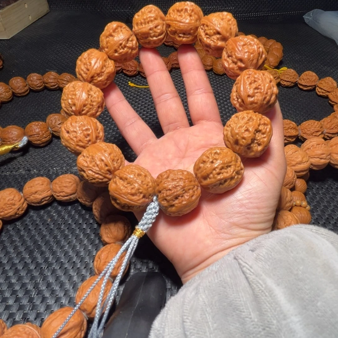 吊坠文玩核桃老款水波纹25