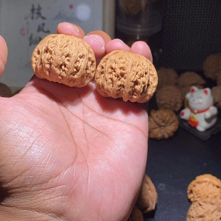 把件文玩核桃密纹