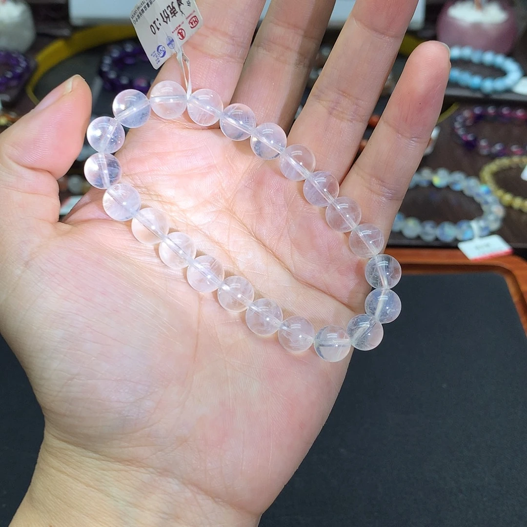 未镶嵌手串水晶手链8.5