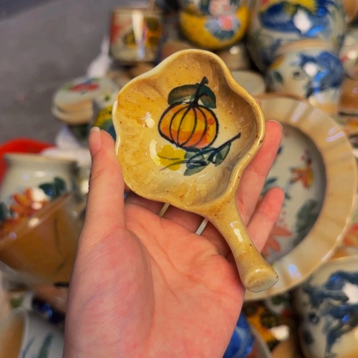 瓷片景德镇陶瓷手工手绘