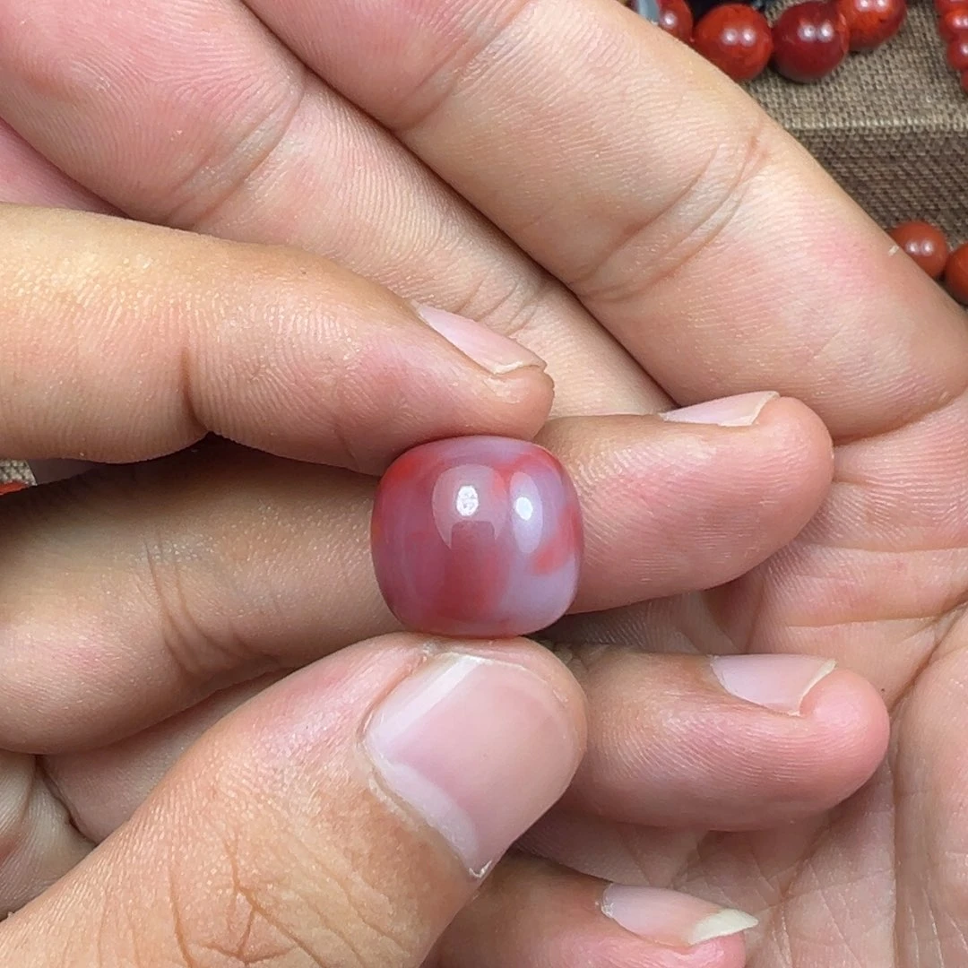 未镶嵌单珠南红玛瑙