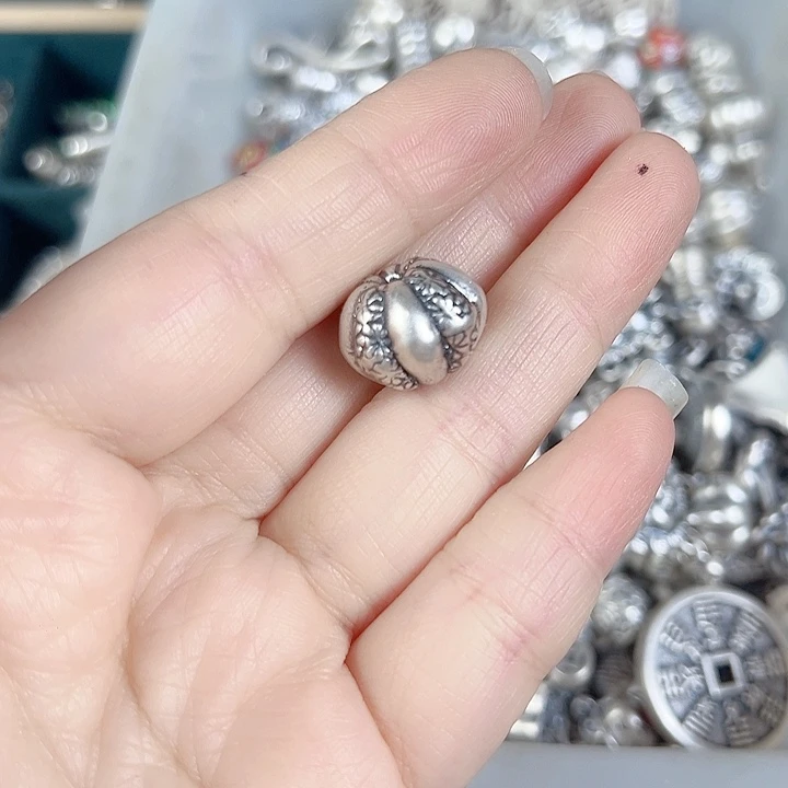 珐琅足银足银999配件