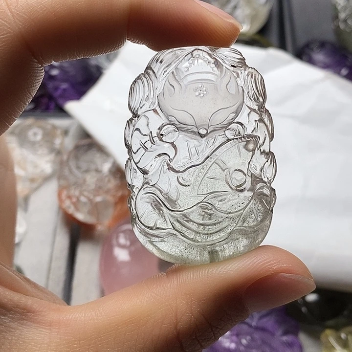 未镶嵌颈饰水晶水晶吊坠