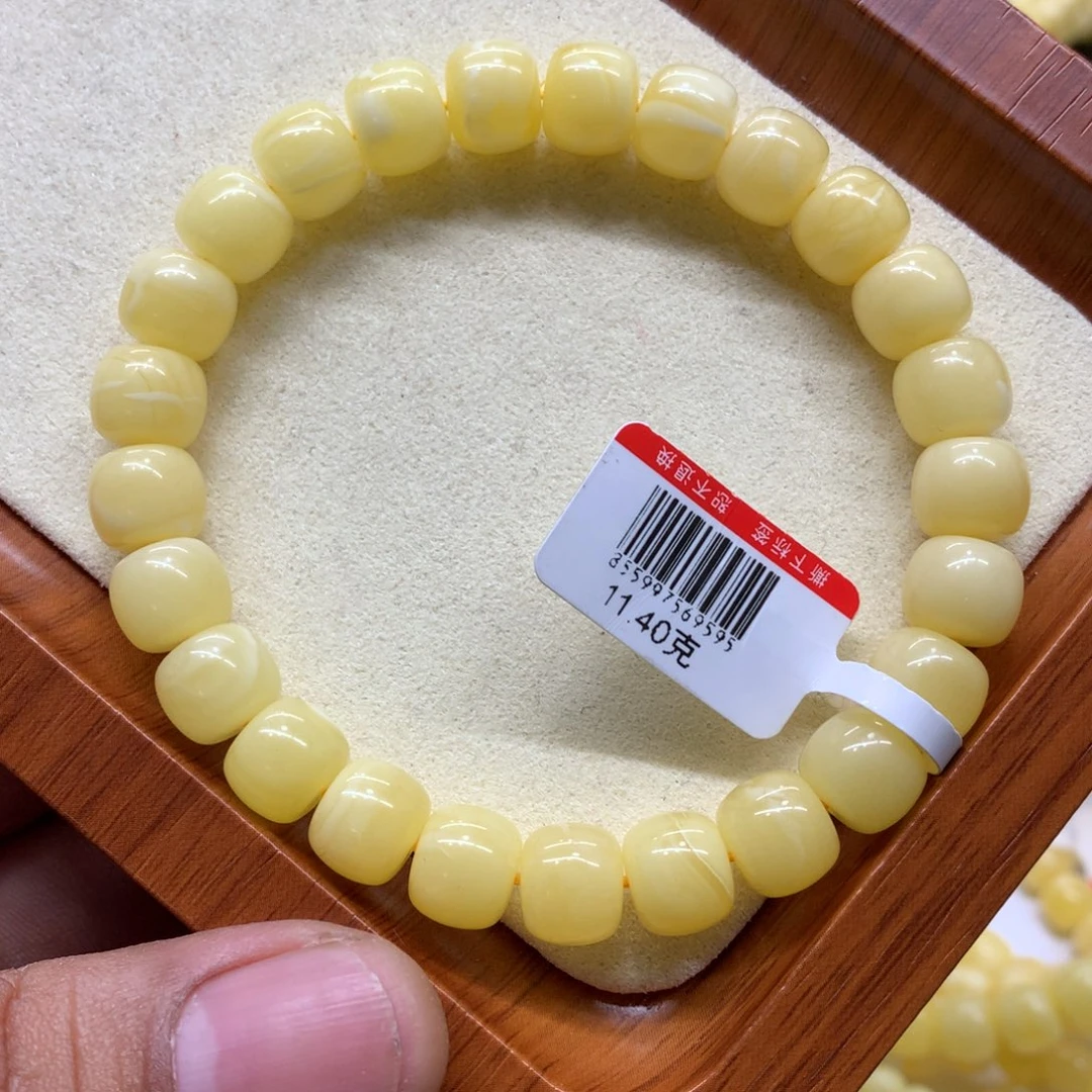 蜜蜡未镶嵌手链蜜蜡