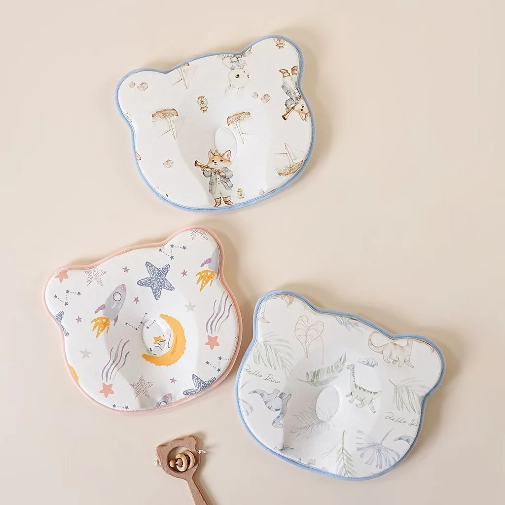 【贝瑞拉 定型枕】婴儿枕头纠正新生婴幼儿宝宝防偏头型矫正