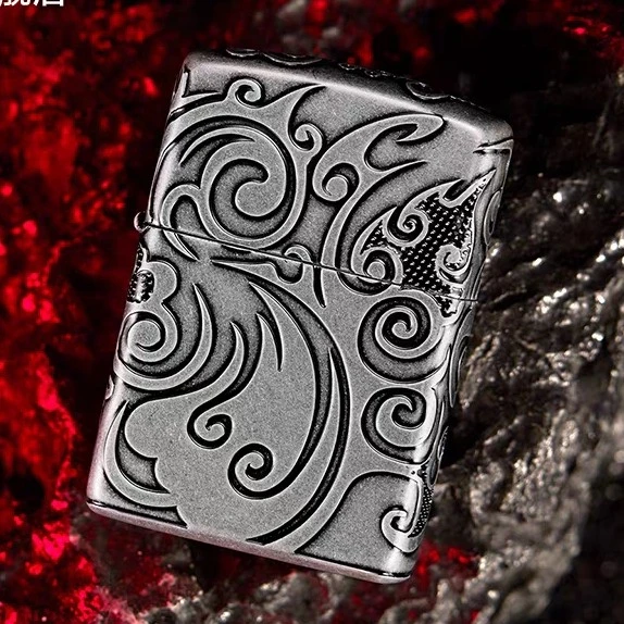 【CC】Zippo打火机古银盔甲淬火