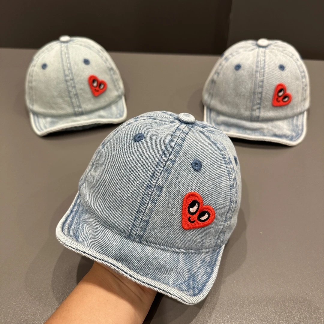 宝宝帽子春秋季婴幼儿童牛仔鸭舌帽儿童遮阳防晒软檐洋气棒球帽潮