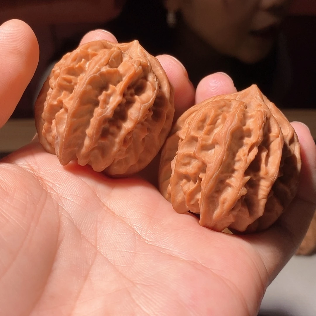 花***幽把件文玩核桃035曹大龙全品文玩核桃