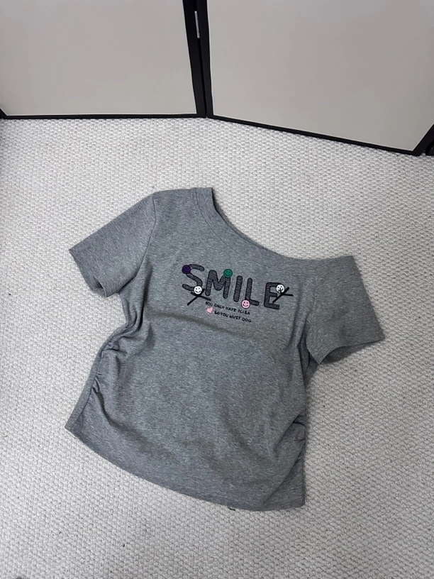 小众定制印花修身T