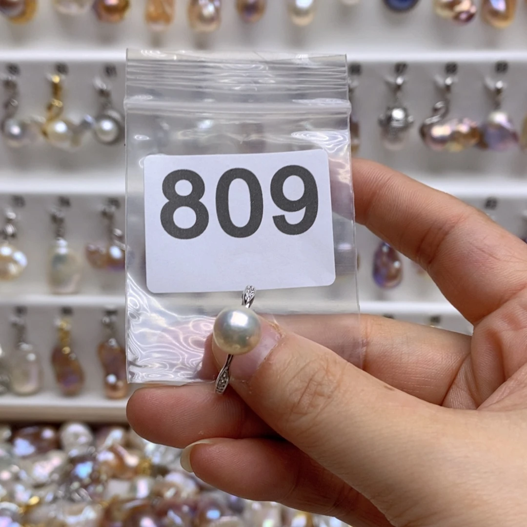 淡水珍珠颈饰未镶嵌柠***萌809