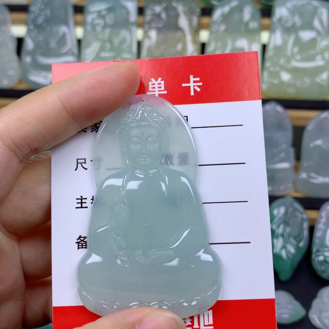 简***单颈饰未镶嵌翡翠素衣