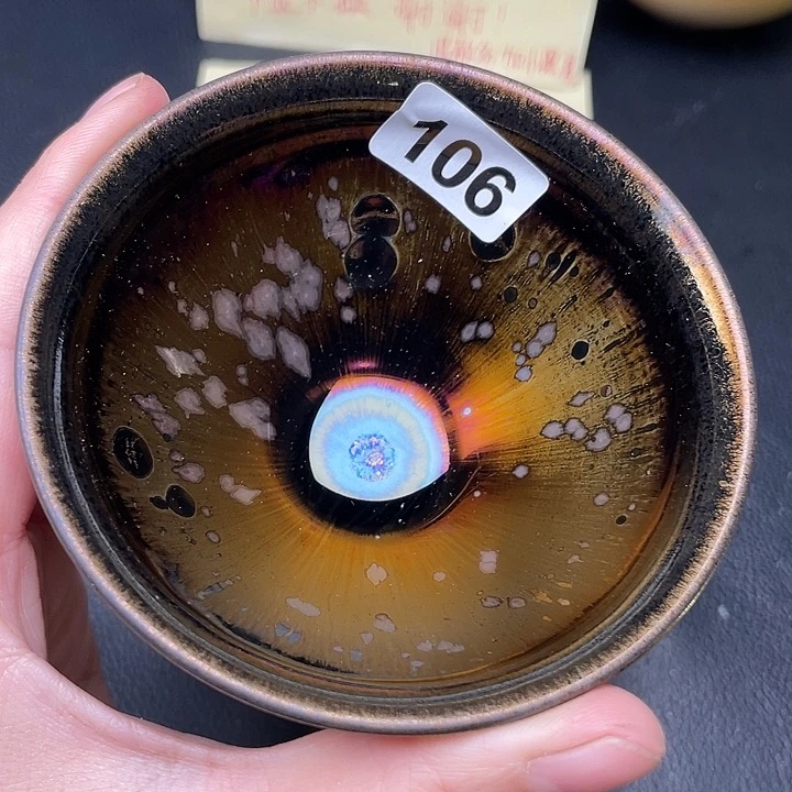 茶盏全手工建盏放漏