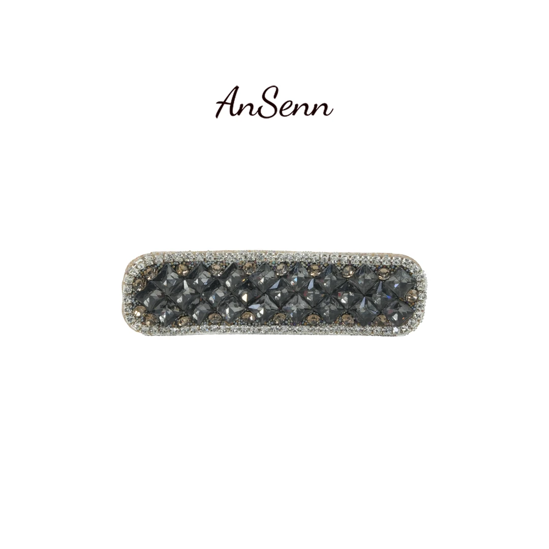 【小魏总珠宝】方形豪镶侧夹-7cm【一对】