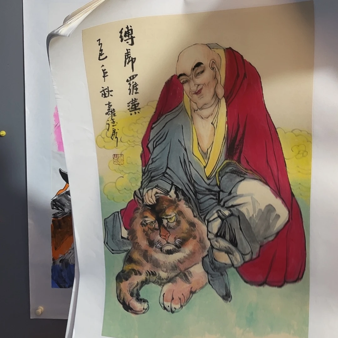 三***人国画国画作品欣赏
