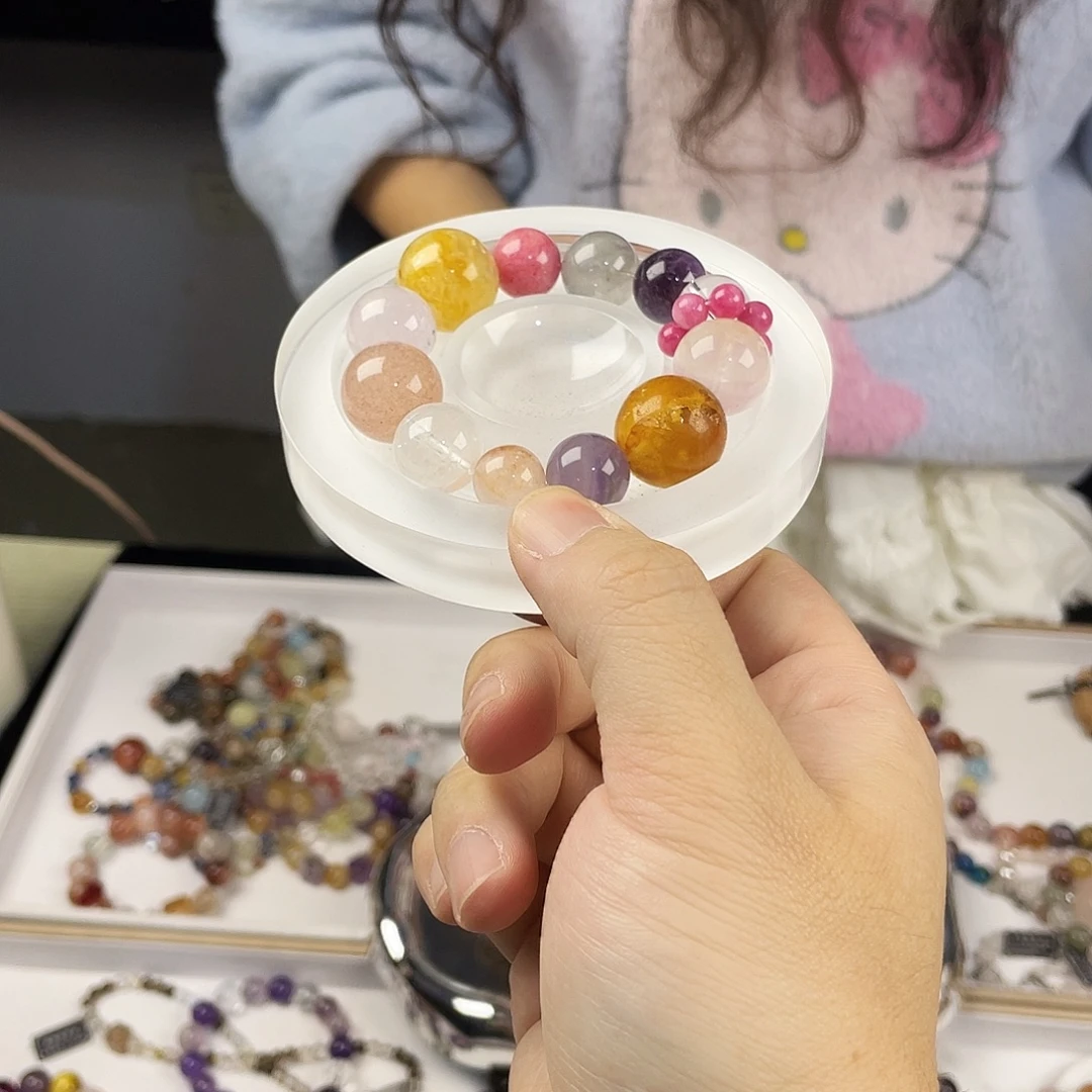 银S925镶嵌手链水晶