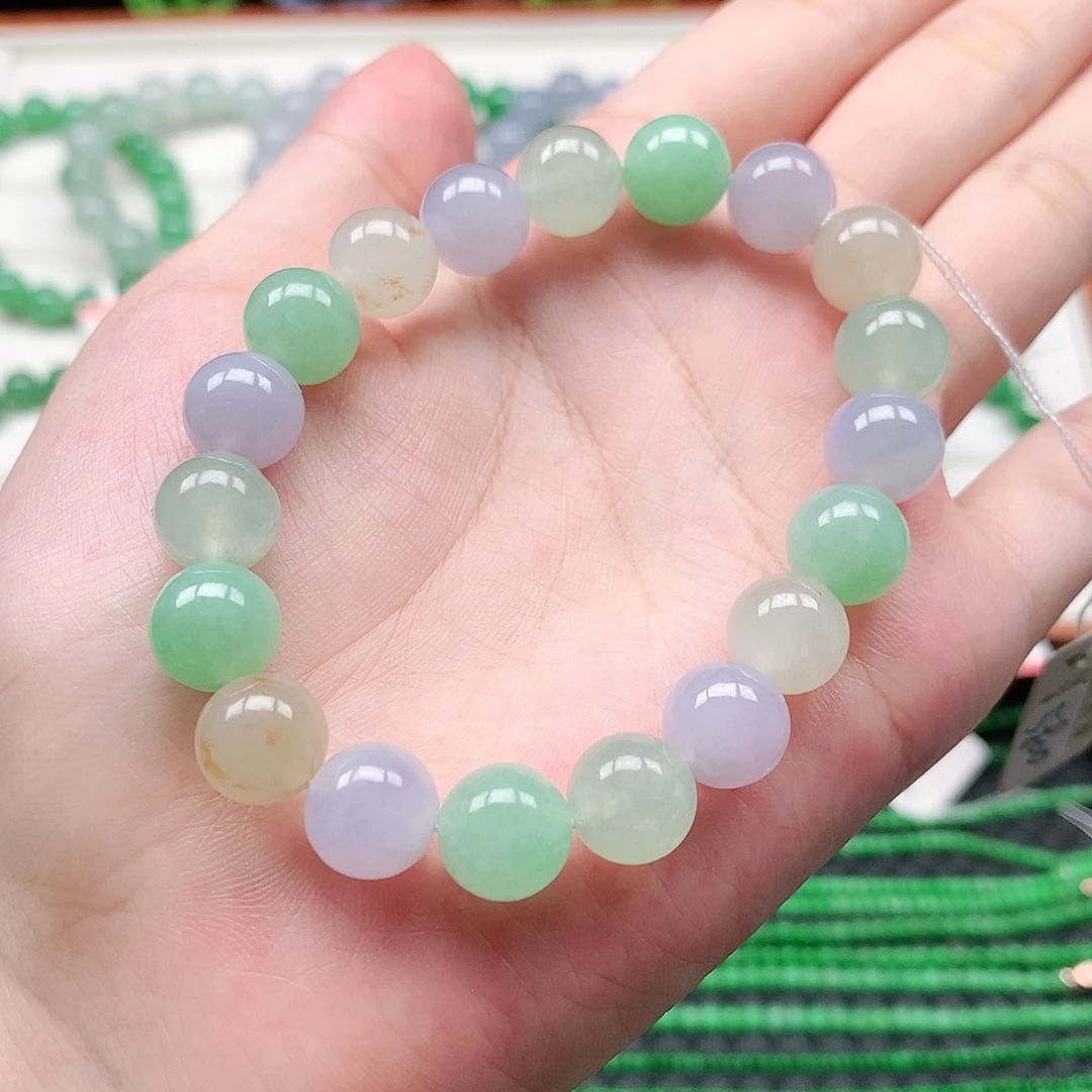 翡翠未镶嵌项链手链