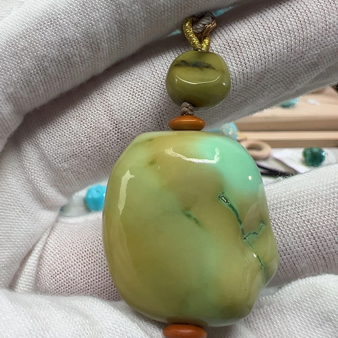 绿松石未镶嵌配饰