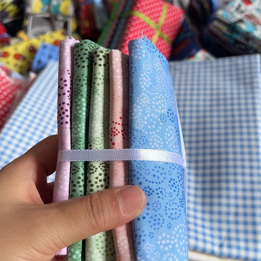 5片品牌原单纯棉小布块45.50厘米一片