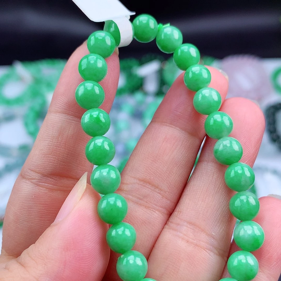 未镶嵌手链翡翠手串