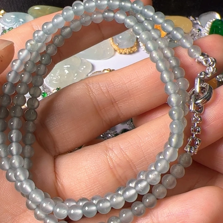 翡翠银S925镶嵌吊坠(不含链)