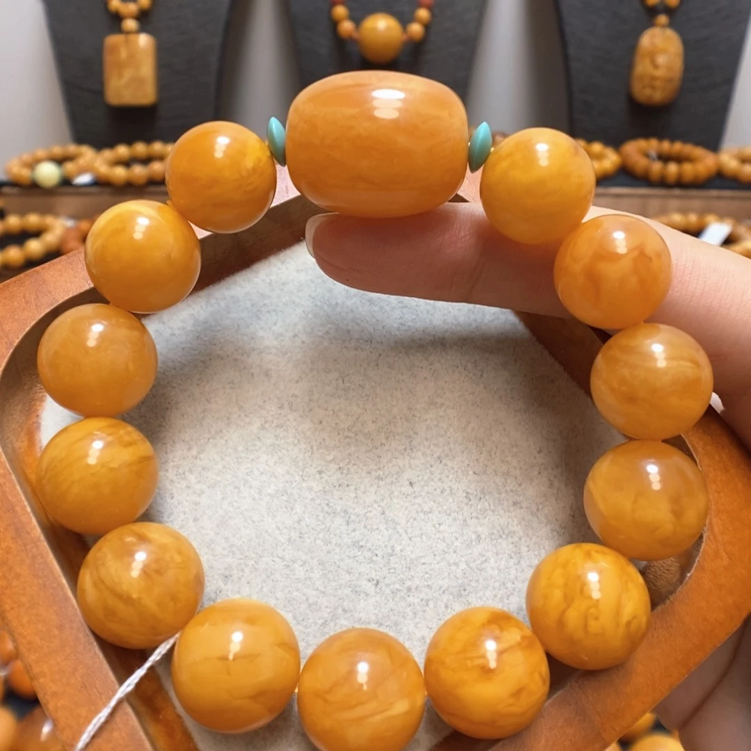 手链蜜蜡未镶嵌蜜蜡