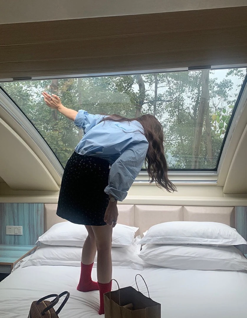 田田家【781～850】显瘦薄款高腰碎花刺绣短裙半身裙