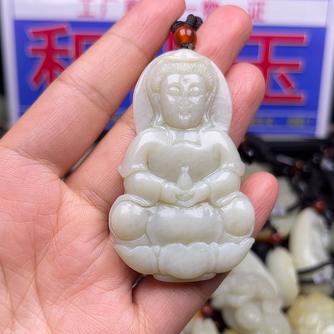 颈饰未镶嵌和田玉