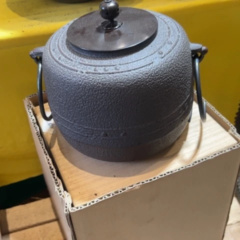蜜安罐瓷香炉锡茶则