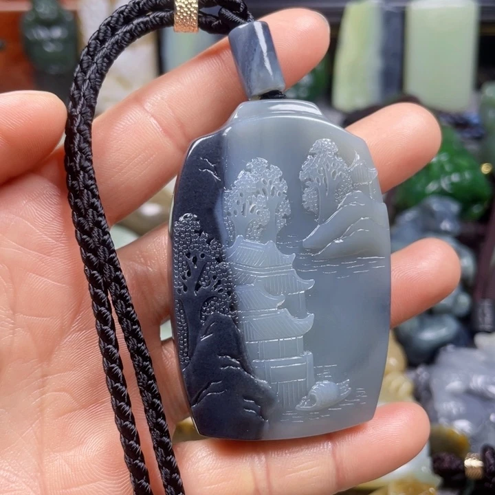 和田玉手链未镶嵌C****长